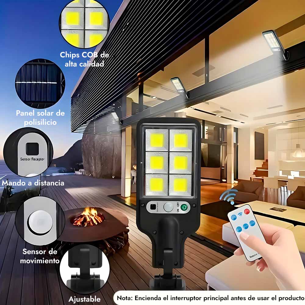 Raylux™ Luz solar LED