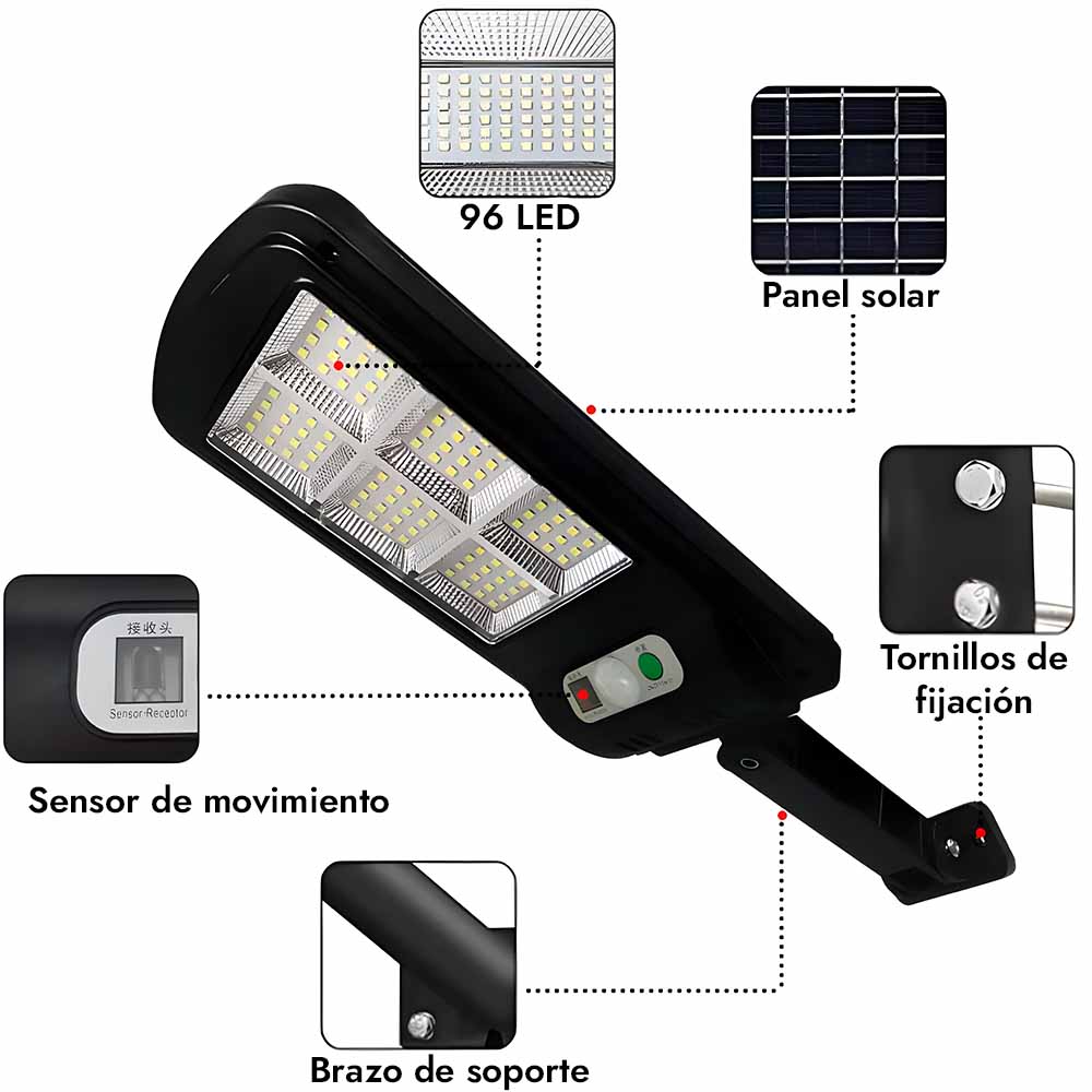 Raylux™ Luz solar LED