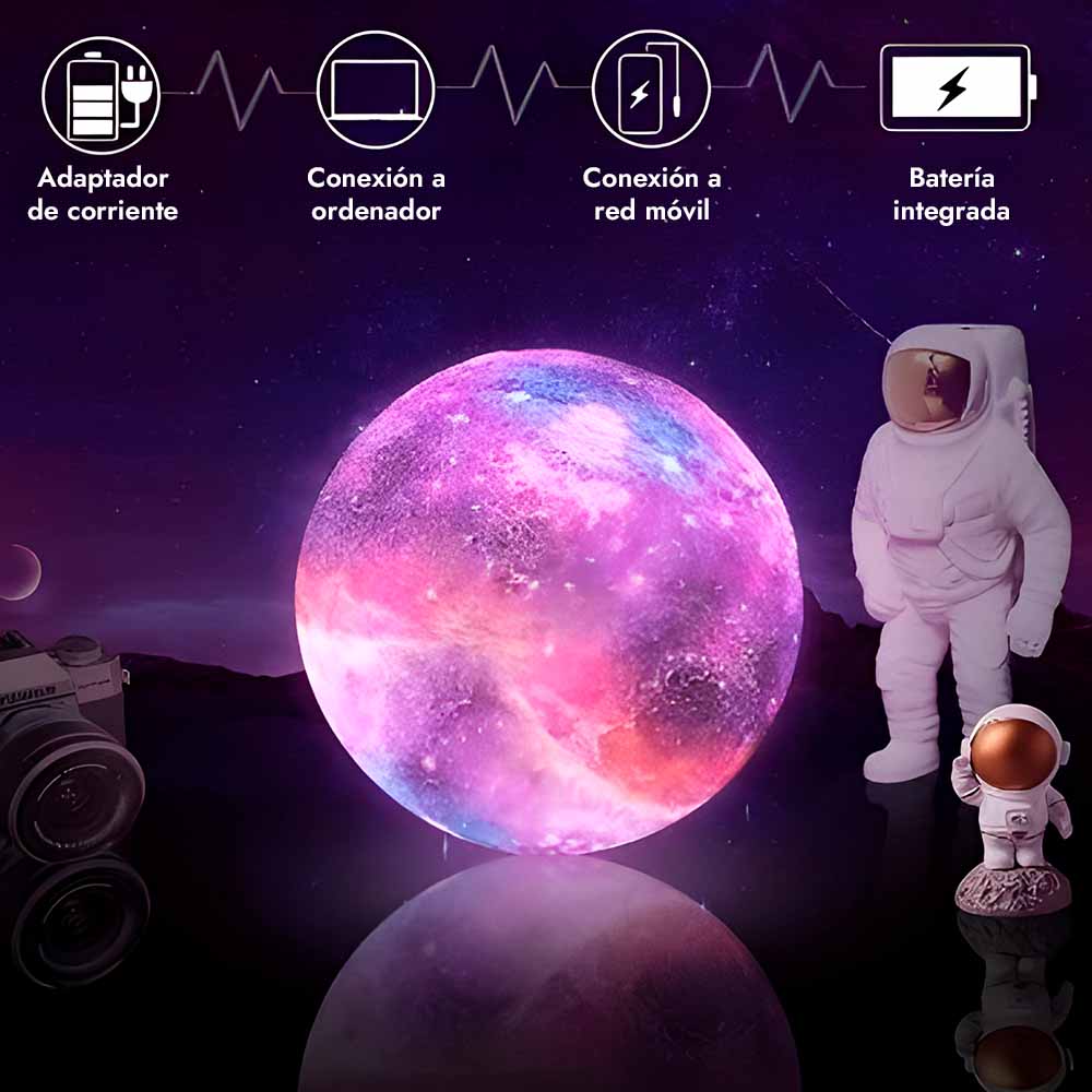 Luxar™ Lampara lunar