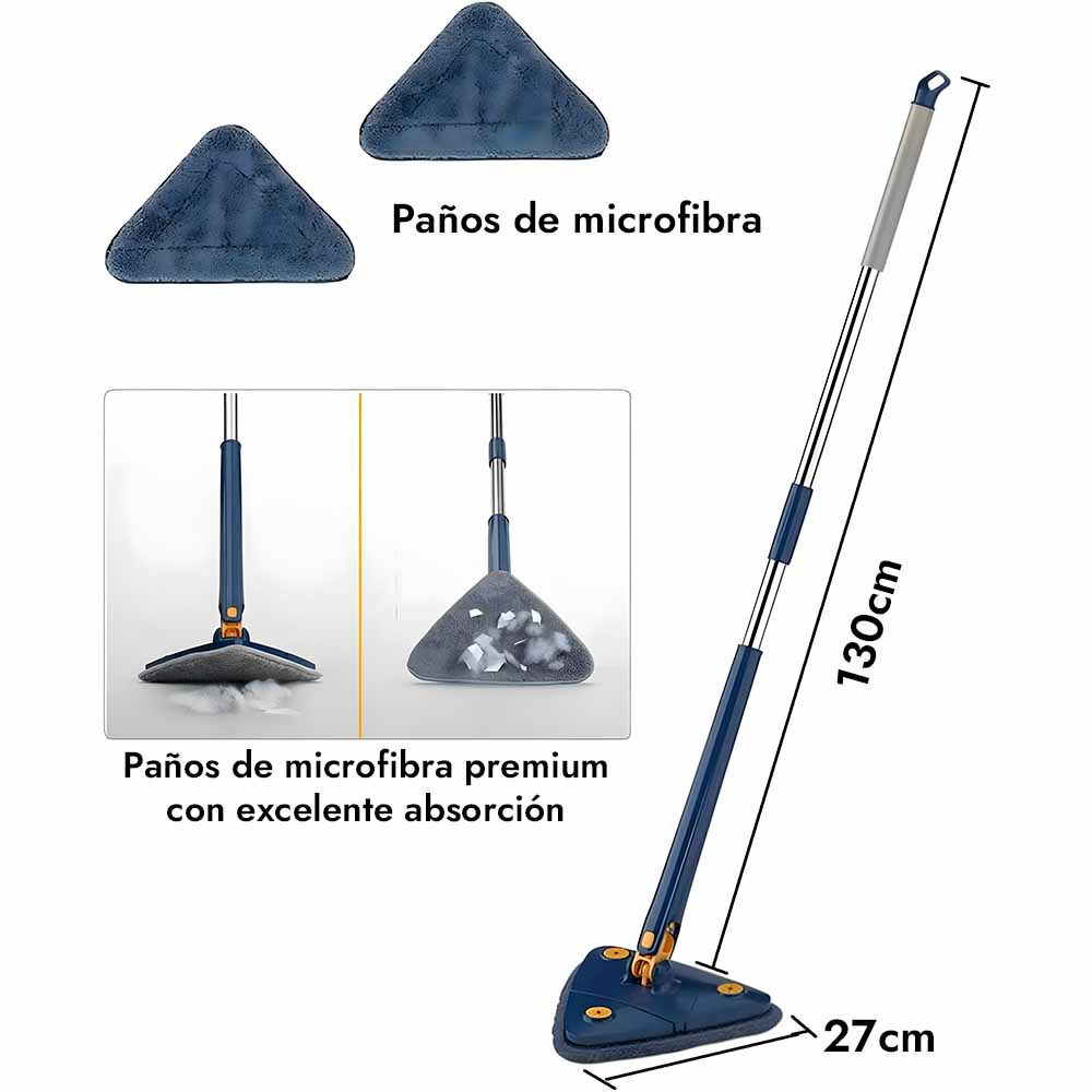 Mopzy™ Fregona telescópica 360