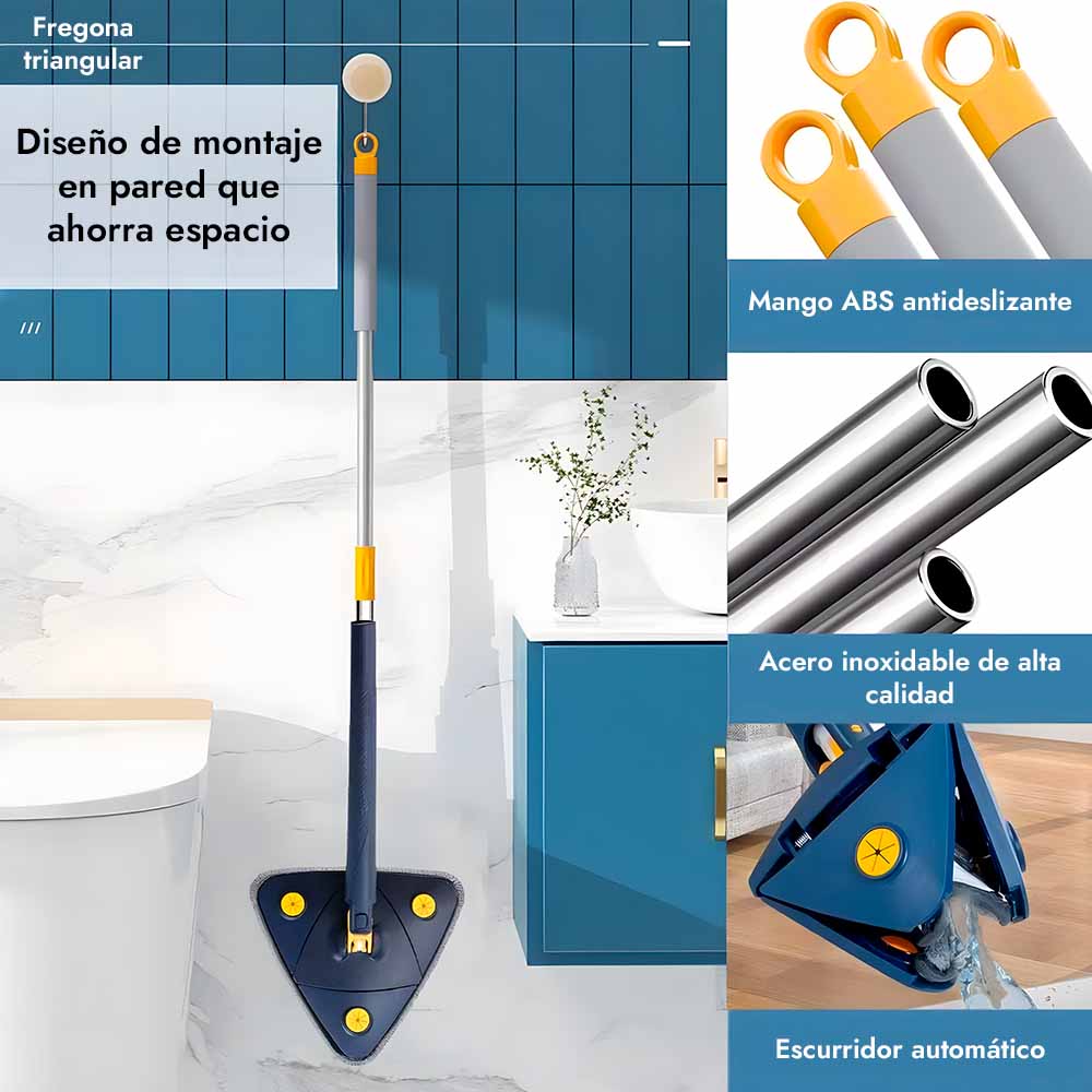 Mopzy™ Fregona telescópica 360