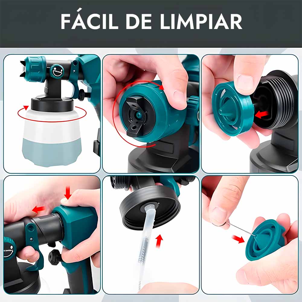 EzPaint™ Pistola eléctrica