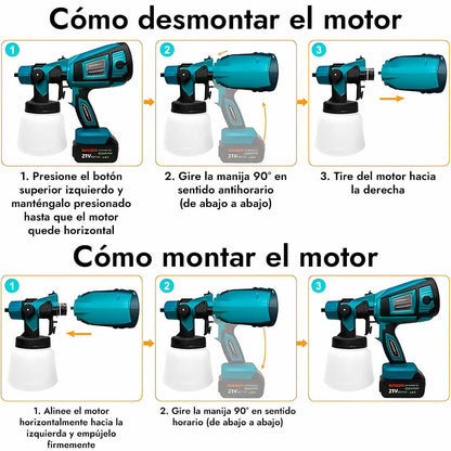 EzPaint™ Pistola eléctrica