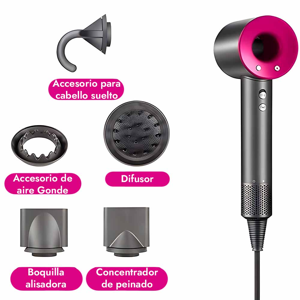 Volia™ Secador iónico 5 en 1
