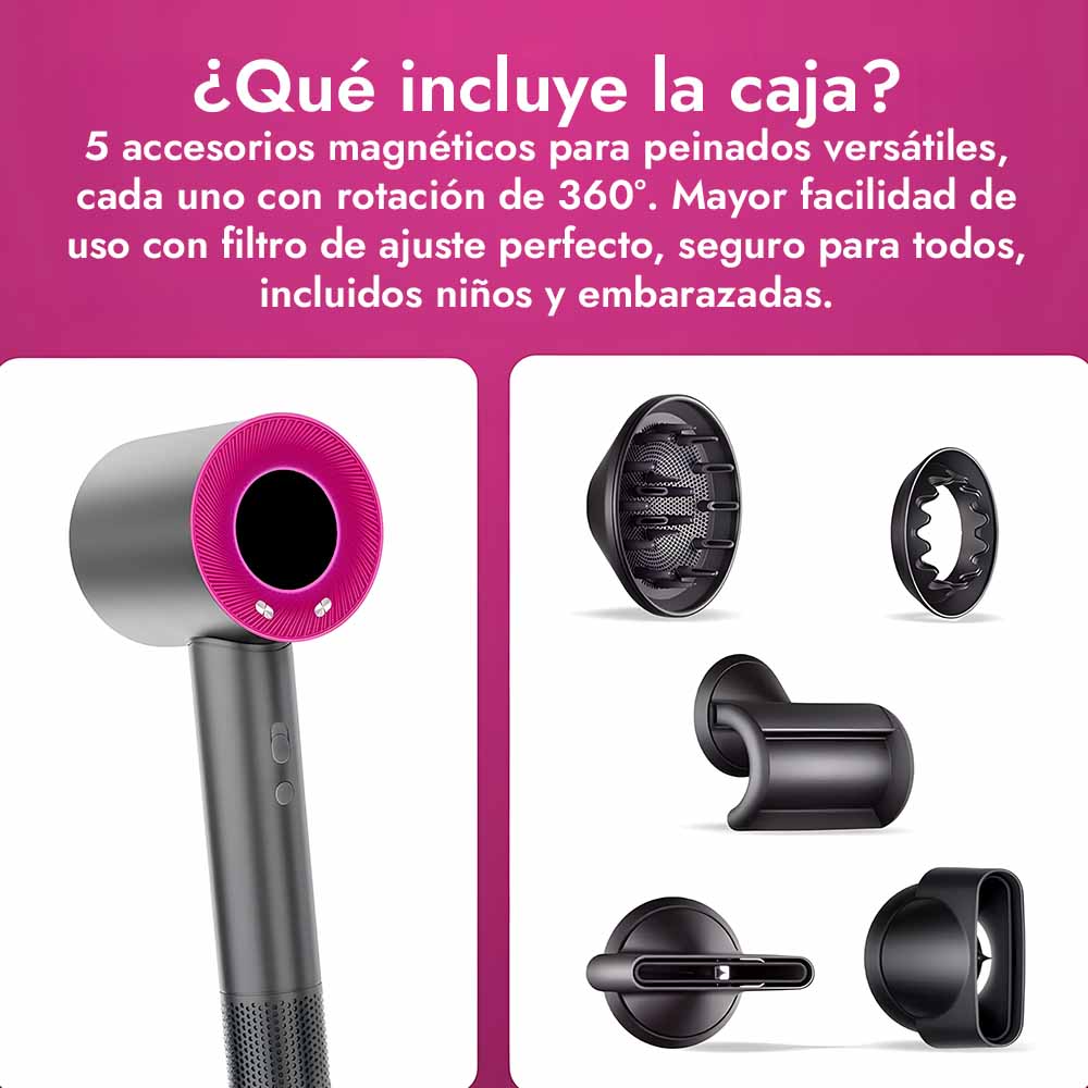 Volia™ Secador iónico 5 en 1