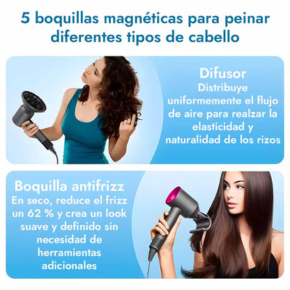 Volia™ Secador iónico 5 en 1