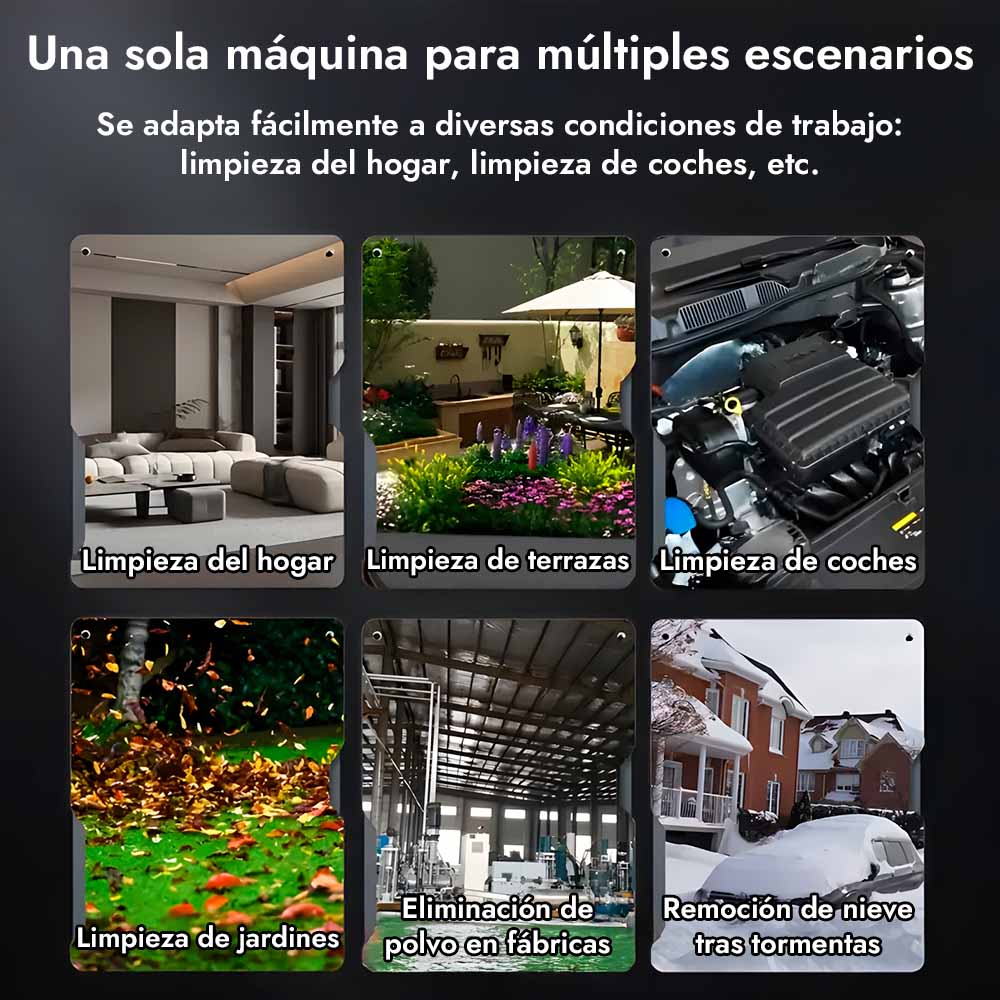 Zefir™ Soplador de Aire Potente