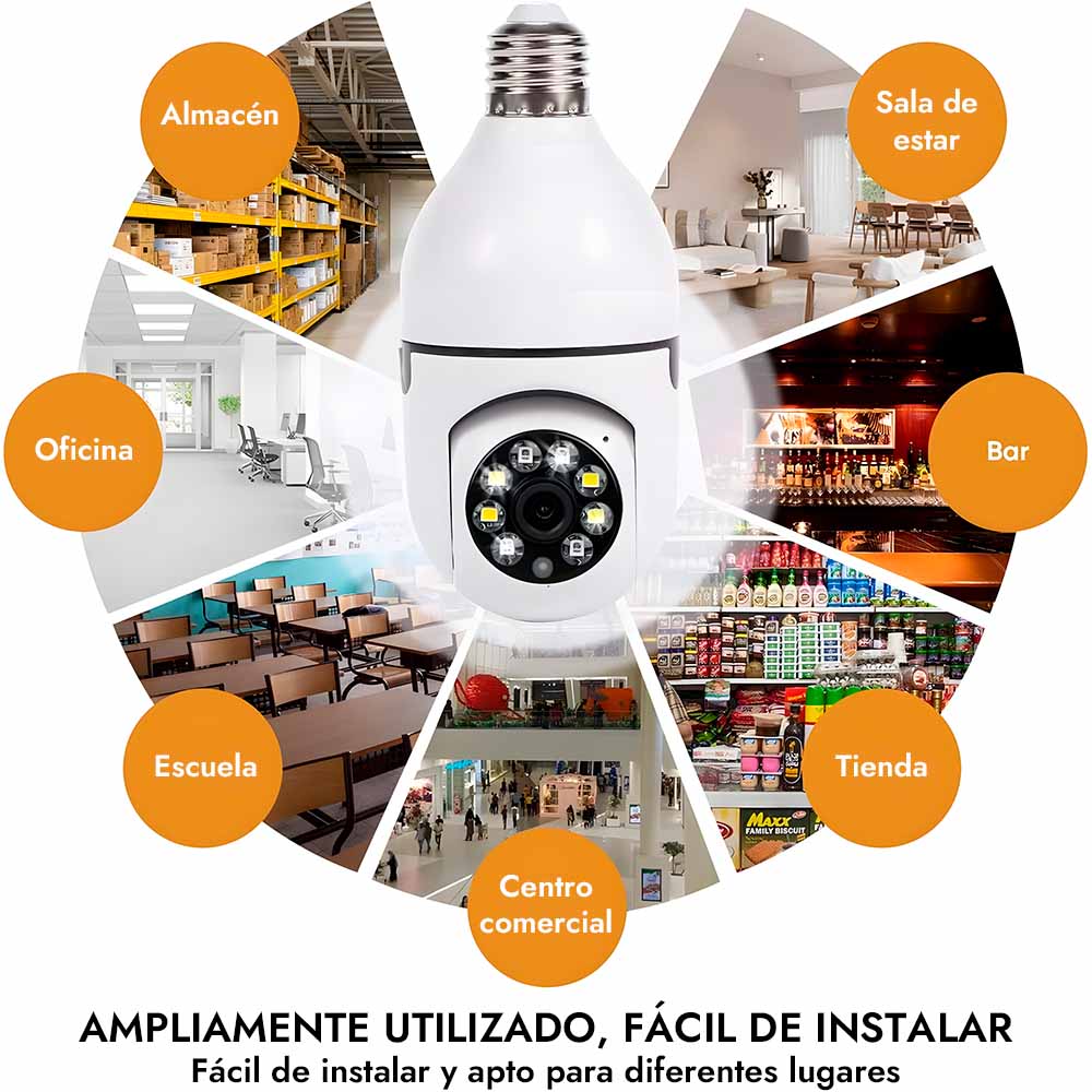 LuzVigía™ Cámara de seguridad