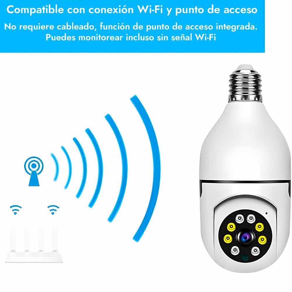 LuzVigía™ Cámara de seguridad