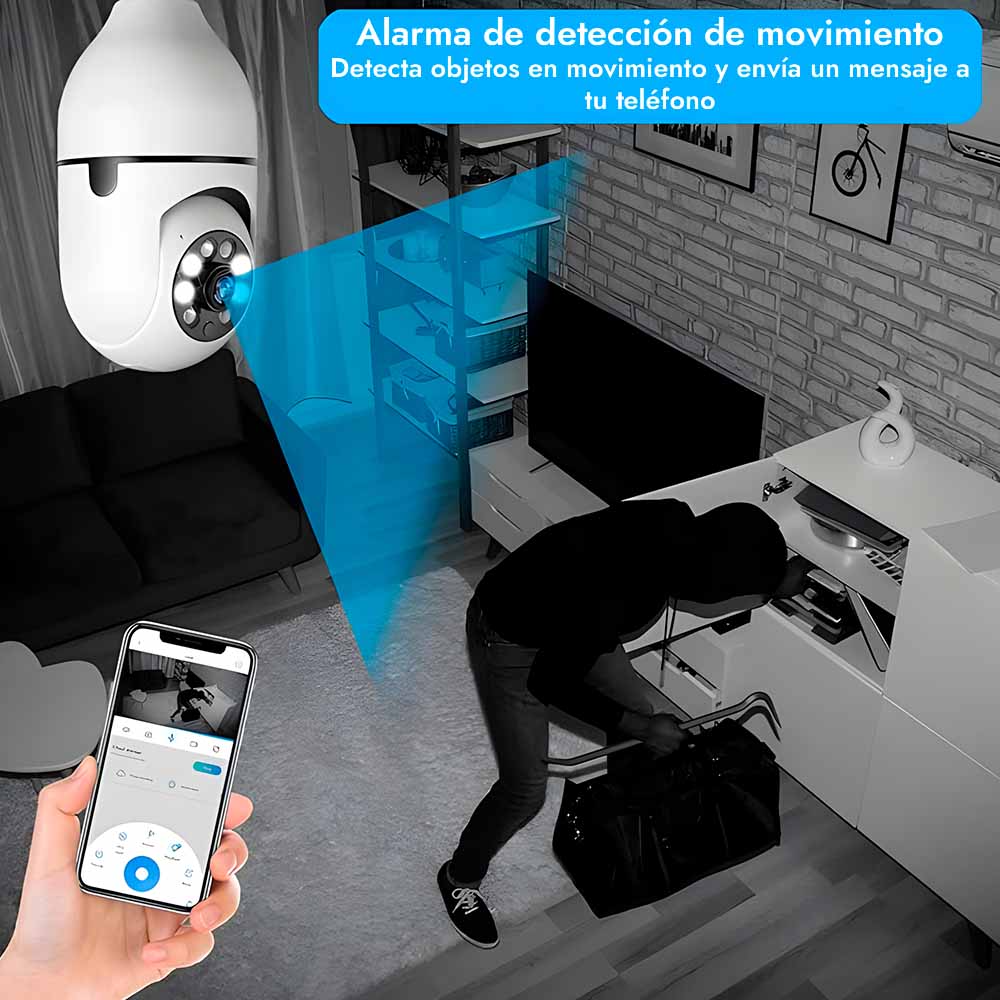 LuzVigía™ Cámara de seguridad