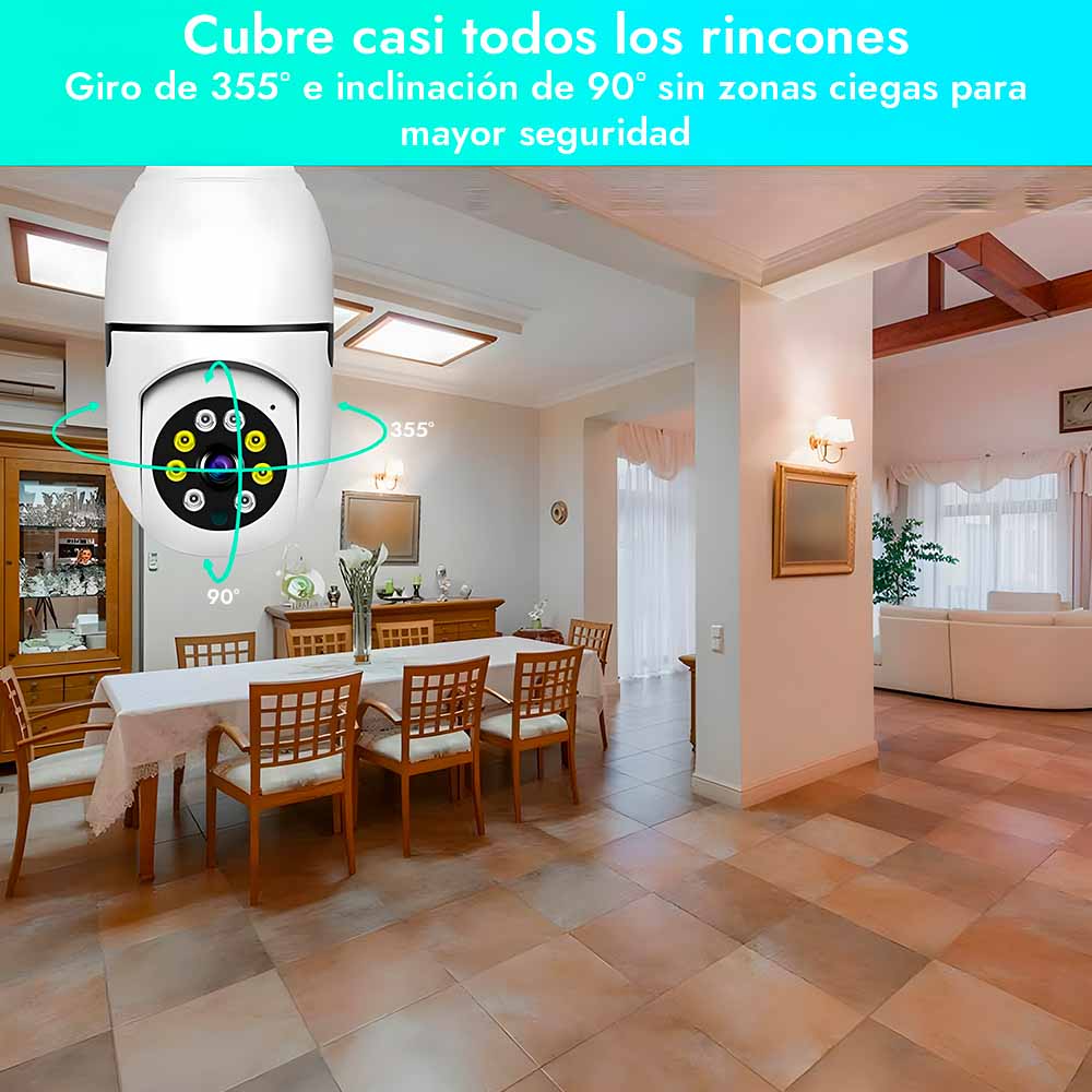 LuzVigía™ Cámara de seguridad
