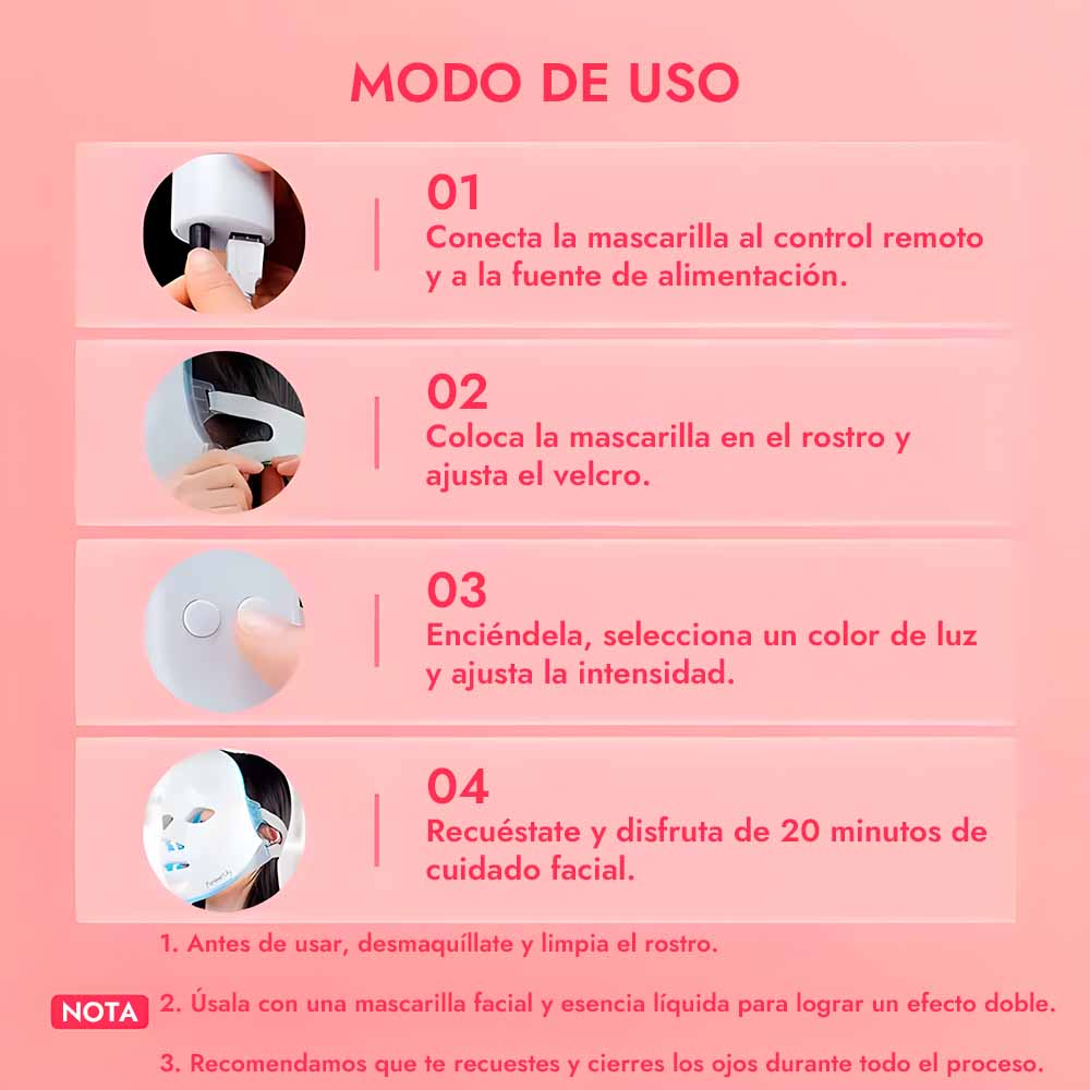 Luméa™ Mascarilla LED