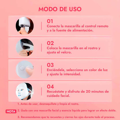 Luméa™ Mascarilla LED