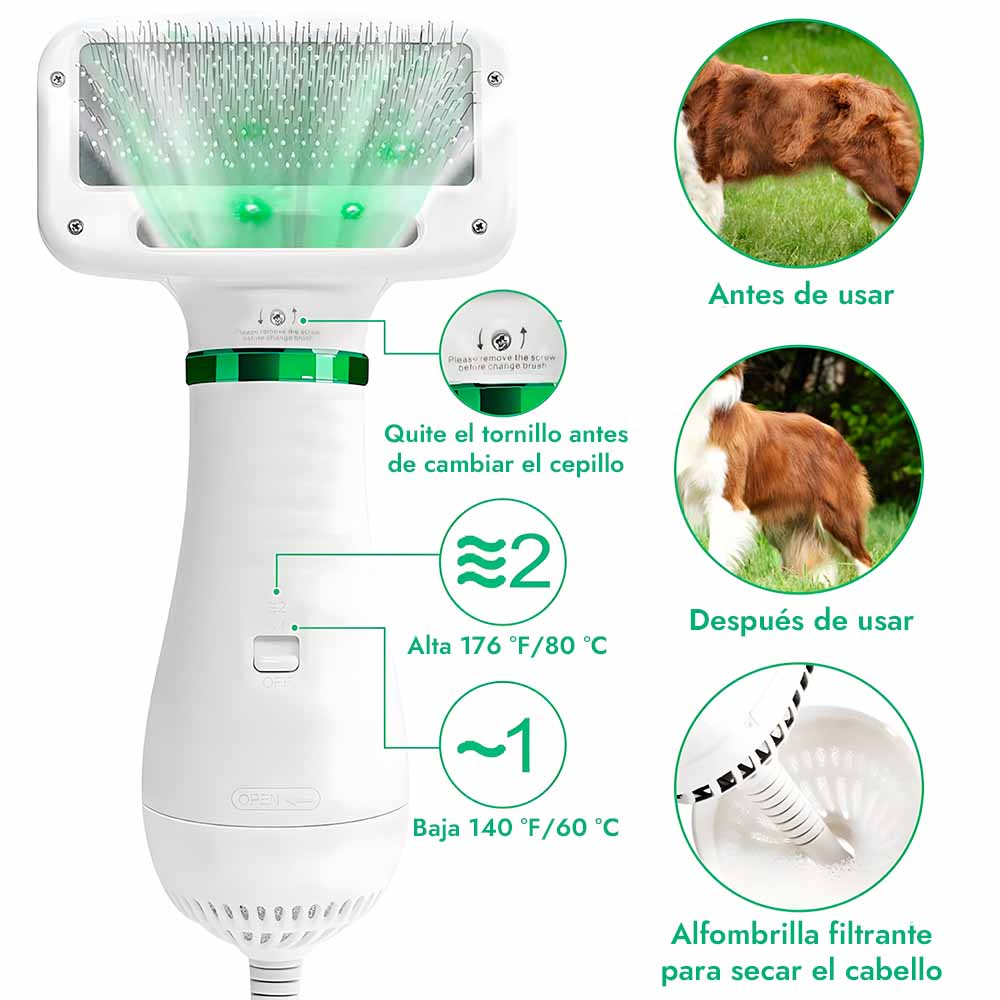 SuperPet™ Secador 2 en 1