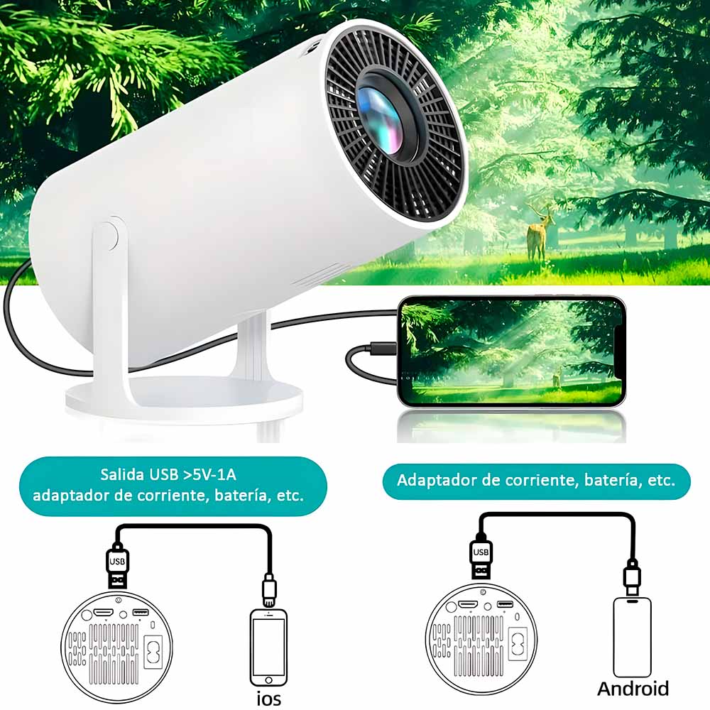 UltraView™ Proyector portátil HD