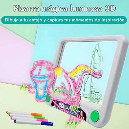 3DGlow™ Pizarra Mágica 3D