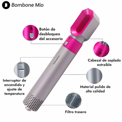 FlexiDry™ Cepillo Eléctrico 5 en 1