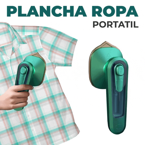 PLANCHA ROPA PORTATIL